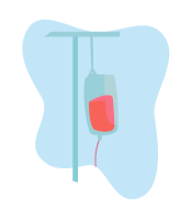 El 80% de la población
        en algún momento de su vida necesitará
        una transfusión